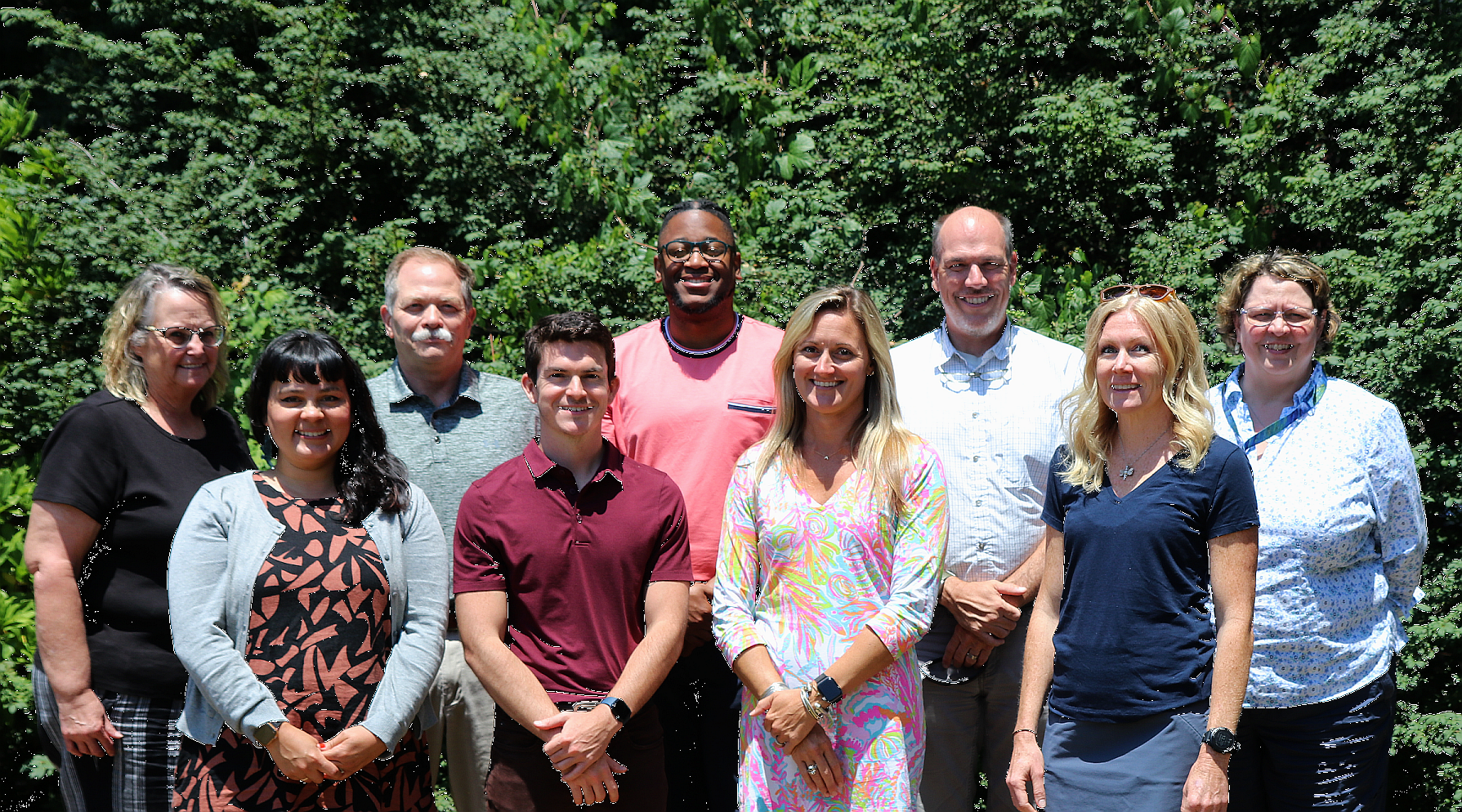 RRS staff standing outdoors