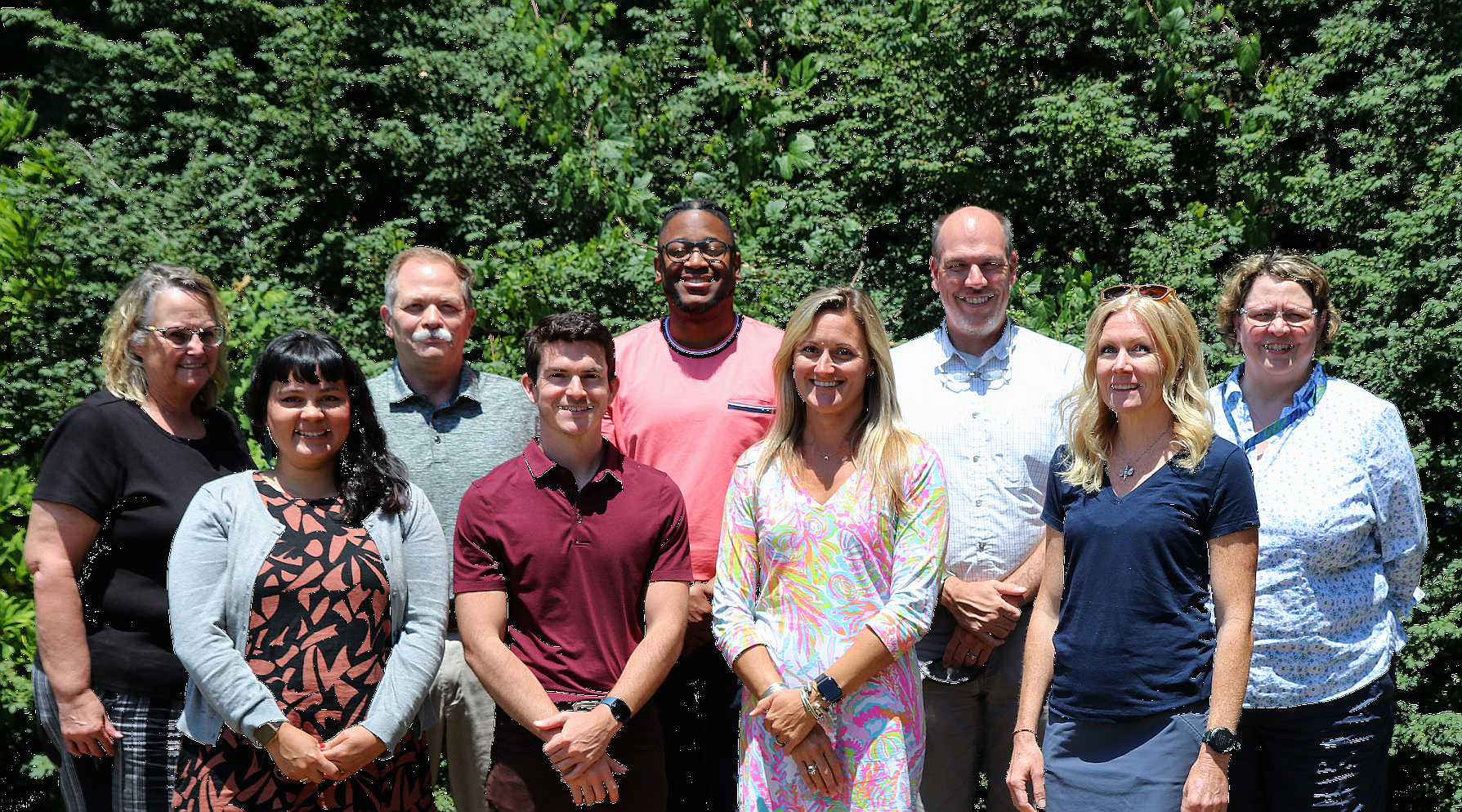 Group photo of the RRS team