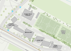 map of main campus